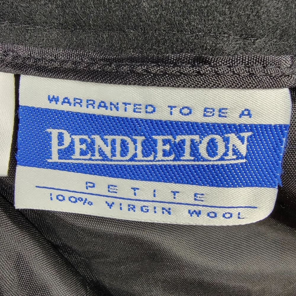 Pendleton Petites Black Pencil Skirt‎ Sz 8